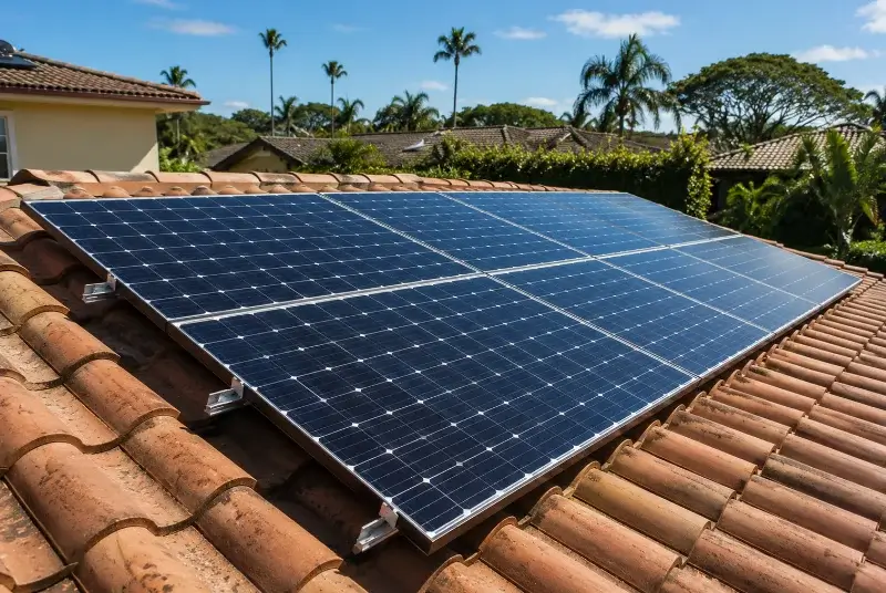 Installation de panneaux solaires à Préchac